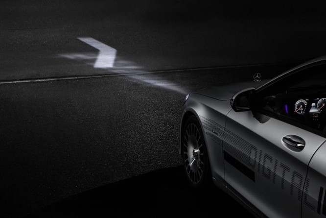 Mercedes-Maybach với Digital Light 'vẽ' được những gì lên mặt đường? ảnh 13