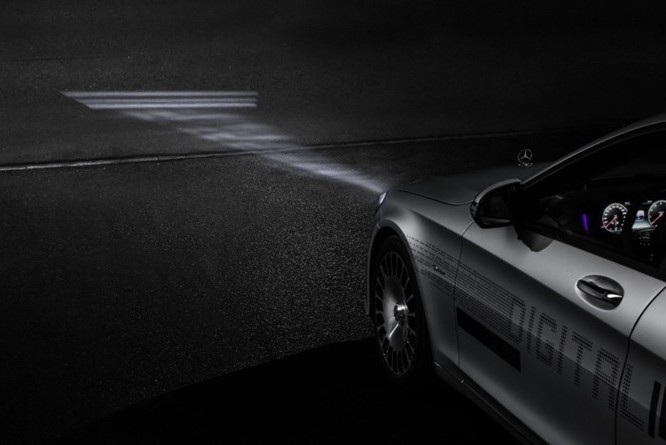 Mercedes-Maybach với Digital Light 'vẽ' được những gì lên mặt đường? ảnh 15