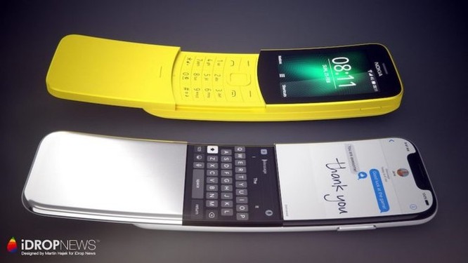 Bất ngờ với ý tưởng iPhone màn hình cong giống 'quả chuối' Nokia 8100 ảnh 3