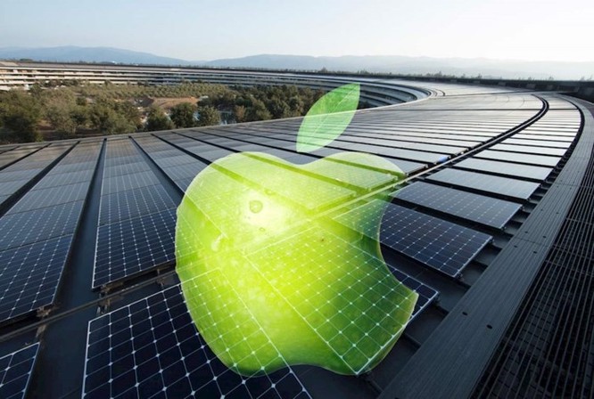 Apple sử dụng năng lượng sạch 100% cho các cơ sở trên toàn cầu ảnh 1