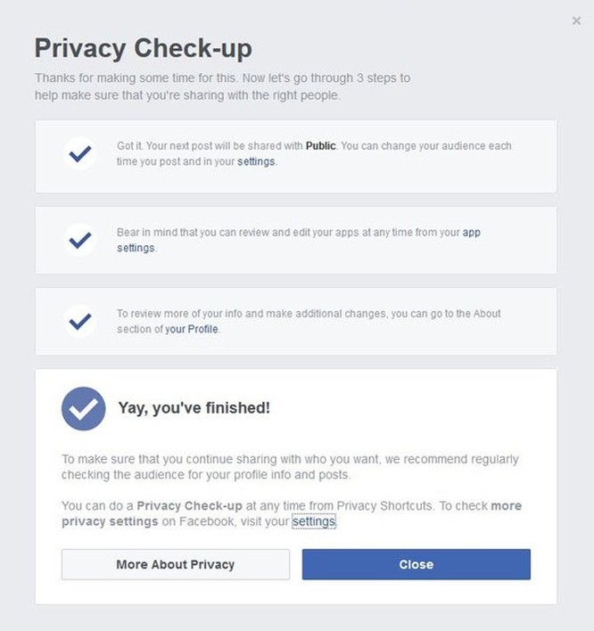 Hướng dẫn sử dụng công cụ rà soát mức độ riêng tư mới của Facebook ảnh 5
