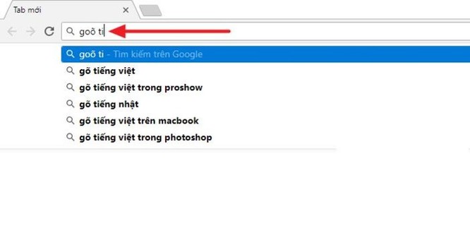 Hướng dẫn xử lý lỗi gõ tiếng Việt cực khó chịu trên thanh địa chỉ Google Chrome ảnh 1