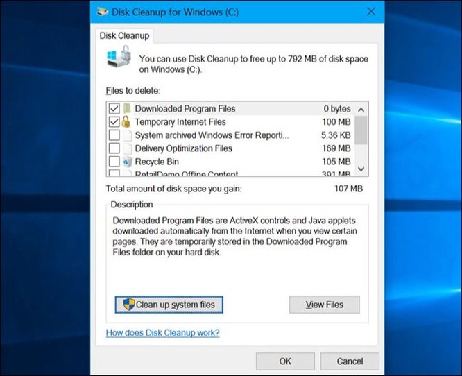 Cách giải phóng 10GB dung lượng ổ đĩa sau khi cài bản cập nhật April 2018 của Windows 10 ảnh 7