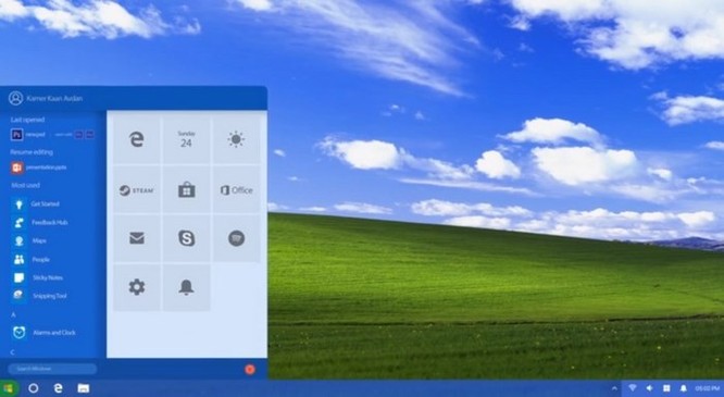 Windows XP sẽ 'lột xác' như thế nào nếu được ra mắt trong năm 2018? ảnh 1