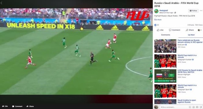 Facebook, YouTube, Twitter chặn các clip, hình ảnh lậu của World Cup 2018 thế nào? ảnh 3