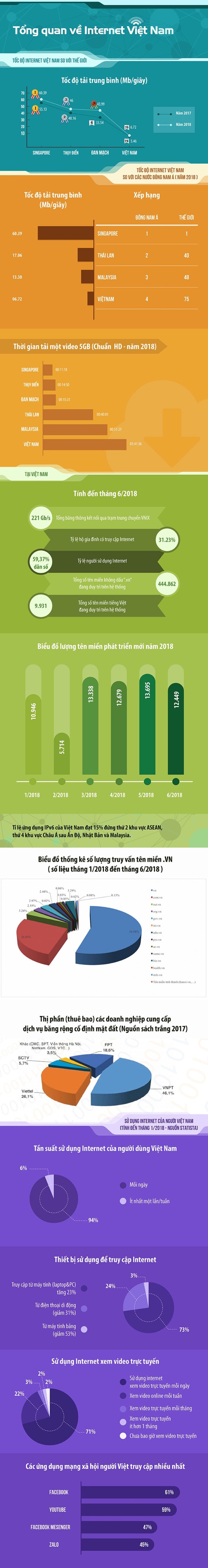 Những con số đáng chú ý về Internet của Việt Nam ảnh 1