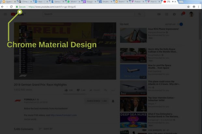Hướng dẫn kích hoạt giao diện Material Design mới toanh trên trình duyệt Chrome ảnh 1