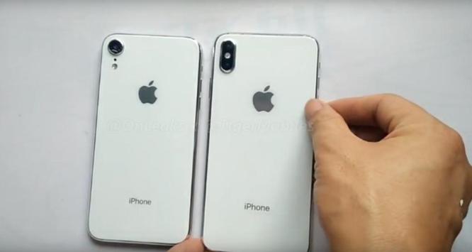 Rò rỉ hình ảnh iPhone 6,1 inch và iPhone X Plus ảnh 1