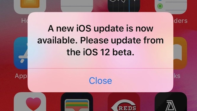 Người dùng Apple 'phát điên' vì iOS 12 beta liên tục nhắc nhở cập nhật phần mềm ảnh 1