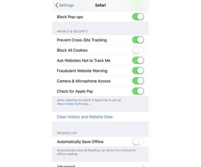 15 cách cài đặt để nâng cấp bảo mật và quyền riêng tư trên iOS 12 ảnh 15