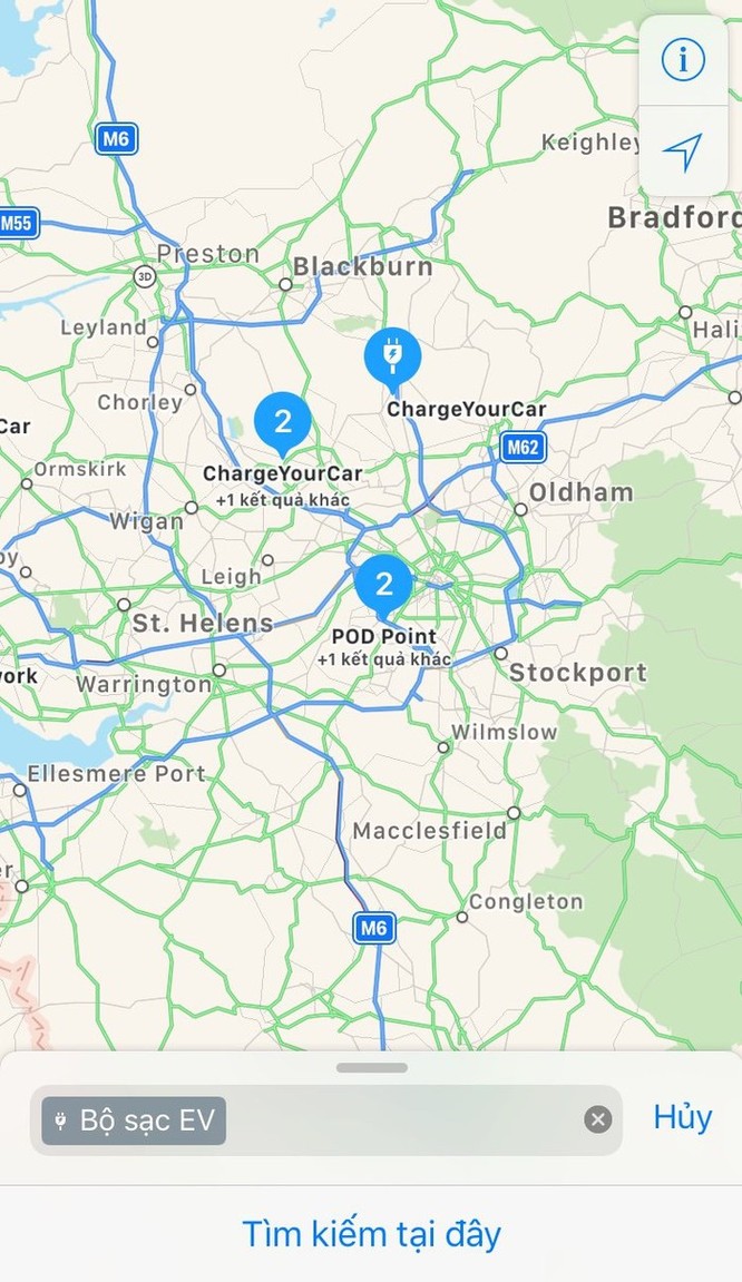 Google Maps bổ sung tính năng tìm kiếm trạm sạc dành cho xe điện ảnh 3