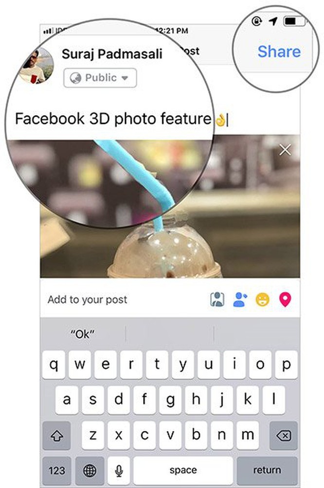 Hướng dẫn đăng ảnh 3D lên Facebook từng bước cơ bản ảnh 5