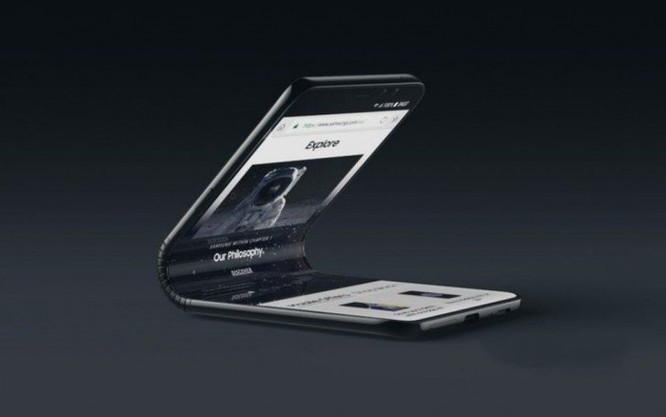 Điện thoại bẻ cong Galaxy F của Samsung có bộ nhớ 512GB, đang thử nghiệm firmware tại Mỹ ảnh 1