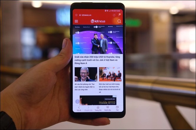 Cảm nhận nhanh Samsung Galaxy A9 2018, smartphone 4 camera sau tại Việt Nam ảnh 4