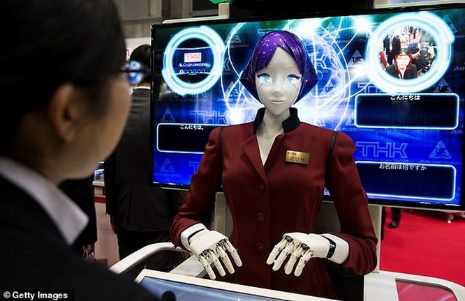 Nhật Bản triển khai nữ robot đón khách đến với Thế vận hội 2020 ảnh 1