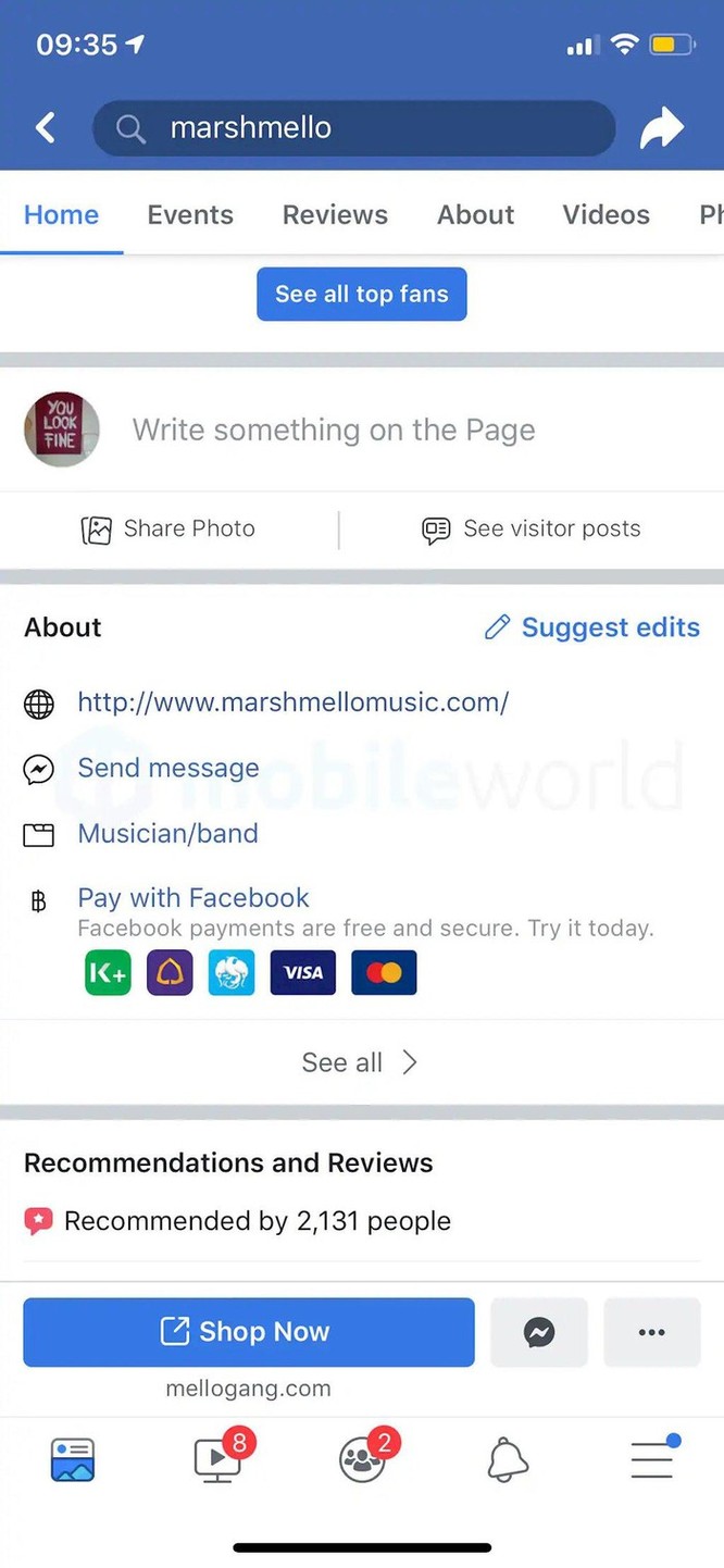Rò rỉ dịch vụ thanh toán của Facebook trên Android và iOS ảnh 1