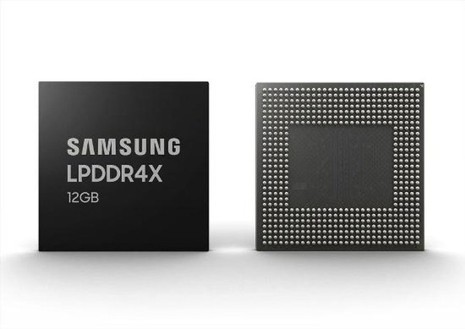 Samsung sản xuất hàng loạt RAM 12GB LPDDR4X cho smartphone ảnh 2