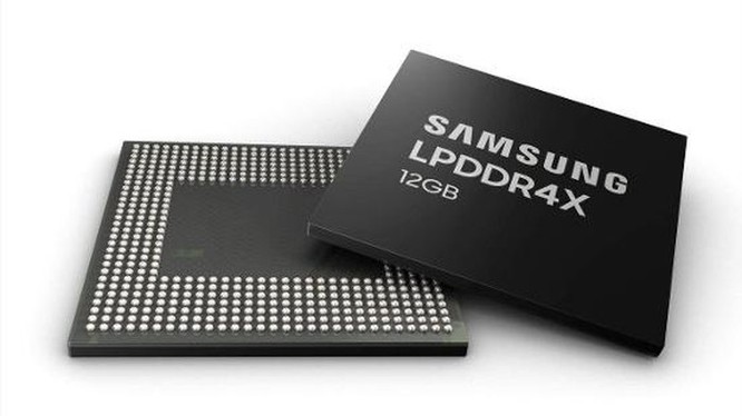 Samsung sản xuất hàng loạt RAM 12GB LPDDR4X cho smartphone ảnh 1