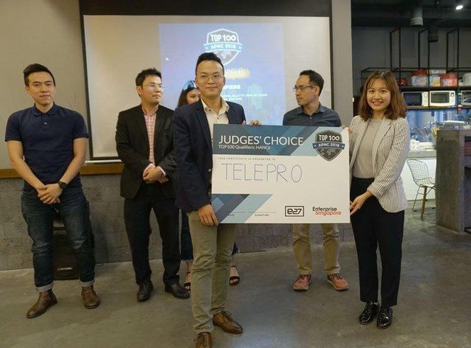 TelePro vô địch vòng loại Hội nghị thượng đỉnh khởi nghiệp châu Á tại Việt Nam ảnh 1