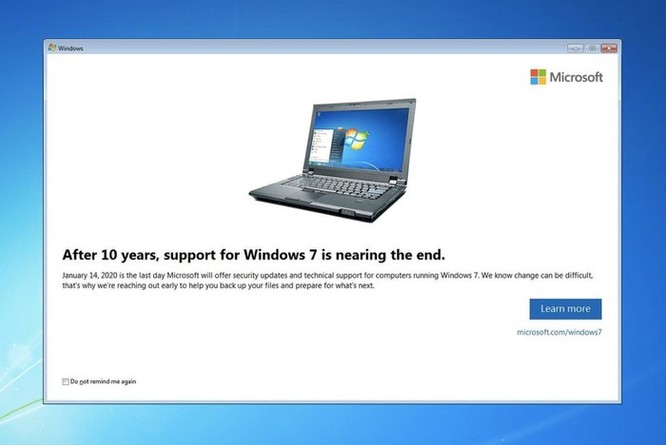 Cái chết của Windows 7 đang đến gần ảnh 1