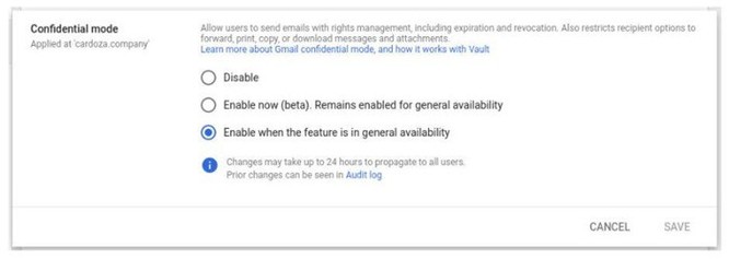 Google mở chế độ 'mật' Gmail cho tất cả người dùng từ tháng sau ảnh 1