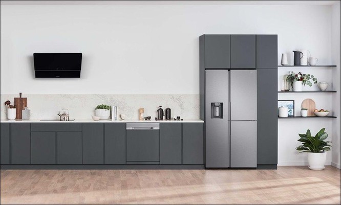 Tủ lạnh Samsung Side by Side RS5000: Thiết kế tối giản, không gian lưu trữ rộng ảnh 1