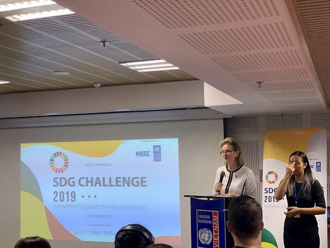 SDG Challenge 2019: Cuộc thi khởi nghiệp đầu tiên về giải pháp cho người khuyết tật tại Việt Nam ảnh 1