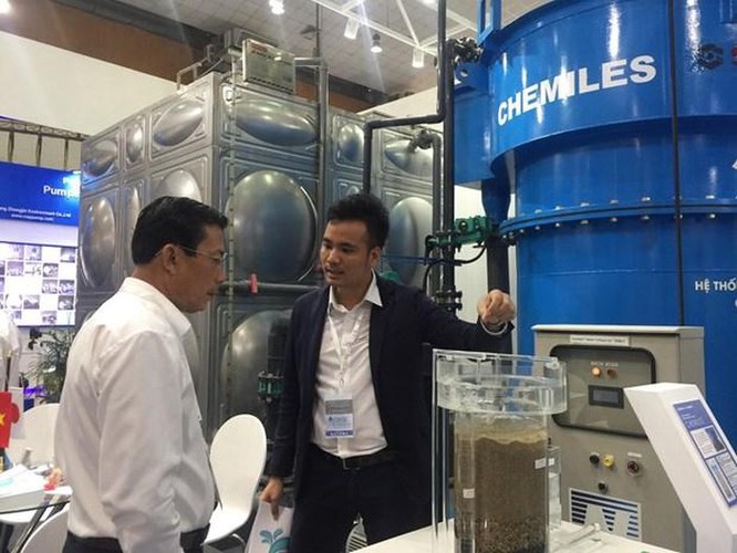 Gần 200 doanh nghiệp 'khoe' công nghệ xử lý nước tiên tiến tại Hà Nội ảnh 1