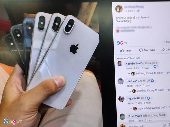 iPhone X mất Face ID tràn về Việt Nam, giá từ 10 triệu đồng ảnh 1