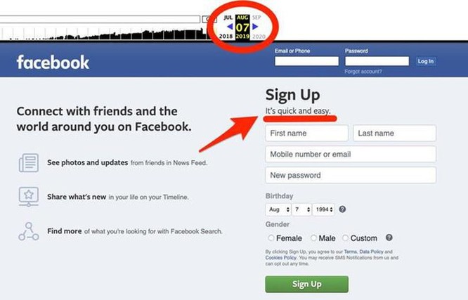Facebook lặng lẽ đổi slogan, không còn 'miễn phí' ảnh 2