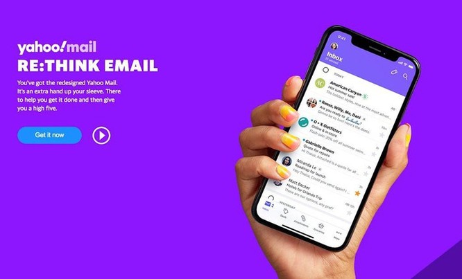 Sau 6 năm, Yahoo đổi mới logo và cập nhật Yahoo Mail ảnh 1