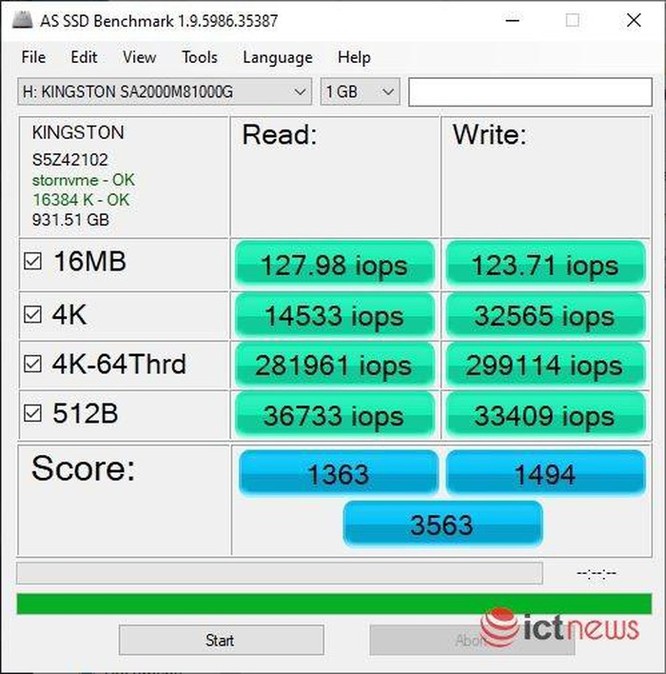 Trải nghiệm ổ SSD Kingston A2000 NVMe PCIe: Ổ lưu trữ tốc độ cao, giá khoảng 3 triệu đồng ảnh 7