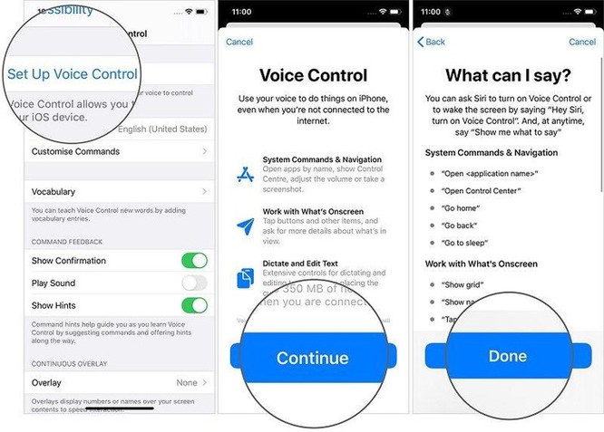 Hướng dẫn điều khiển bằng giọng nói trên iOS 13 ảnh 3