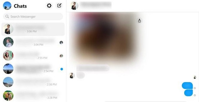 Hướng dẫn làm mờ tin nhắn Facebook Messenger trên máy tính ảnh 2