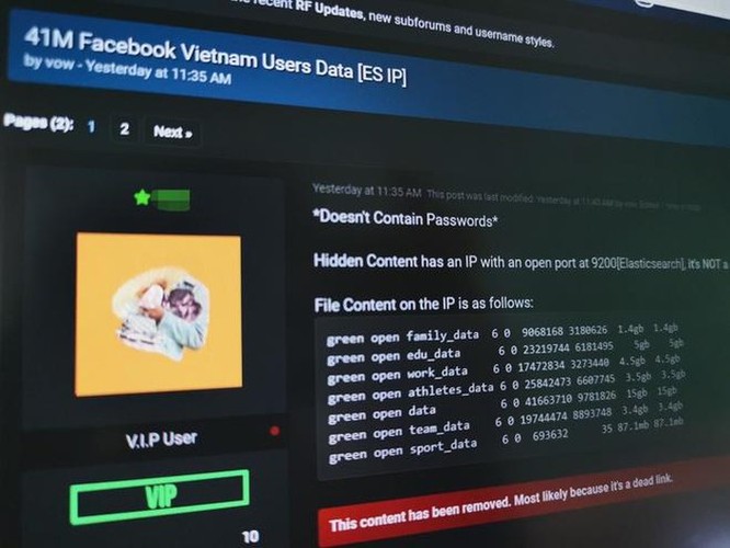 41 triệu người dùng Facebook Việt bị lộ thông tin? ảnh 1