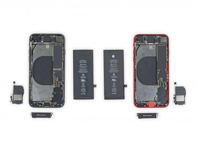 Mổ bụng iPhone SE 2020, phát hiện nhiều linh kiện iPhone đời cũ ảnh 1