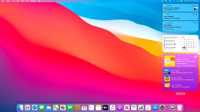 Giao diện đẹp mắt mới của macOS Big Sur ảnh 8