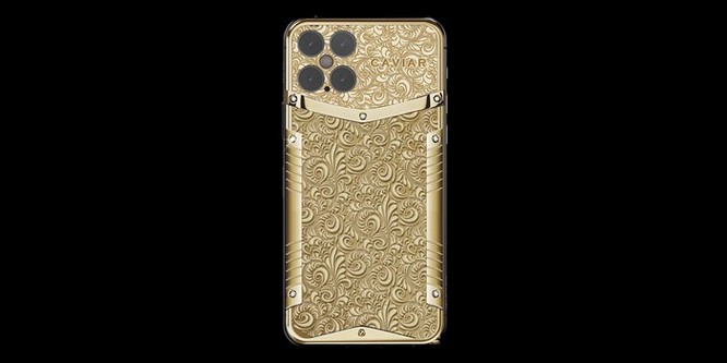 iPhone 12 vàng ròng nạm kim cương giá hơn nửa tỷ đồng ảnh 1