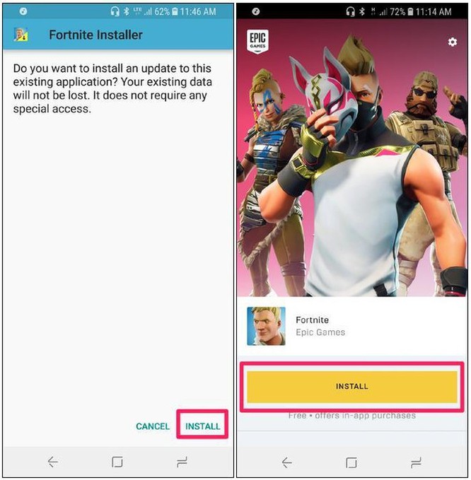 Cách tải game Fortnite về Android không qua Google Play Store ảnh 4