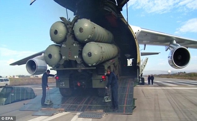 Hệ thống tên lửa S-400 đã được Nga triển khai tại chiến trường Syria