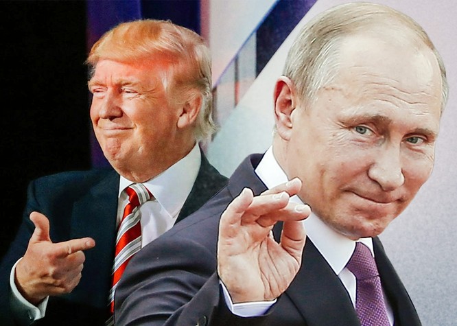 Ông Donald Trump đã dành những lời khen tặng cho tổng thống Nga Putin