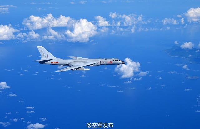 Trung Quốc từng cho H-6K tuần tra chiến đấu ở Biển Đông, nhưng chưa bao giờ bay xa đến vậy