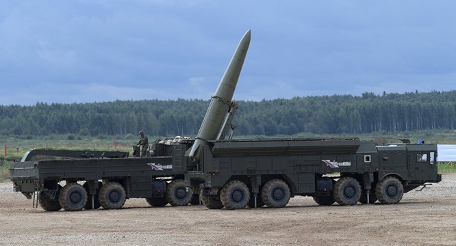 Tên lửa đạn đạo tầm ngắn Iskander đã được Nga triển khai sát biên giới NATO