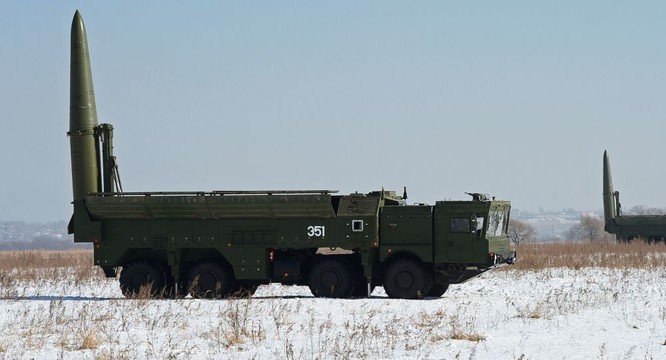 Nga đã triển khai tên lửa đạn đạo chiến thuật Iskander tại vùng lãnh thổ Kaliningrad