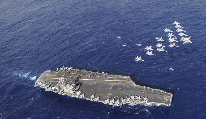 Mỹ có kế hoạch tăng cường sức mạnh vượt trội về hải quân và duy trì thường xuyên hai cụm tác chiến tàu sân bay ở châu Á do tình hình phức tạp ở Biển Đông