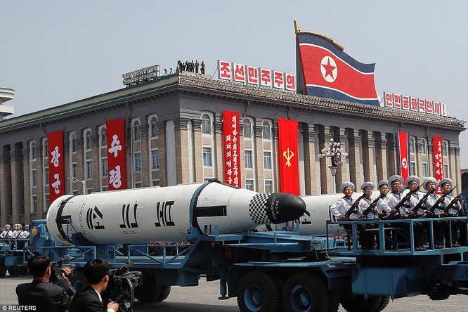 Một loại tên lửa mới của Triều Tiên