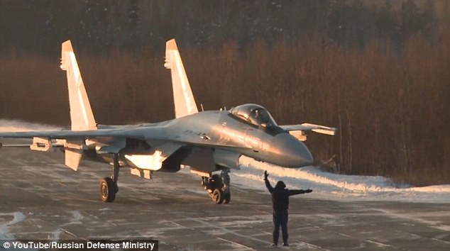 Chiến đấu cơ Su-35 Nga đã được triển khai tại Karelia ở biên giới phía Tây nhằm đối phó với sự hiện diện của NATO sát biên giới Nga