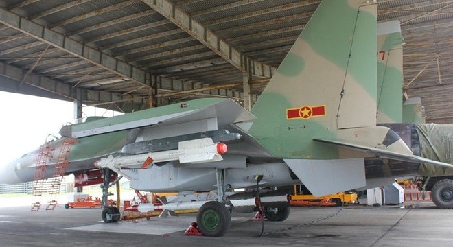 Dàn chiến đấu cơ Su-30MK2 của Không quân Nhân dân Việt Nam