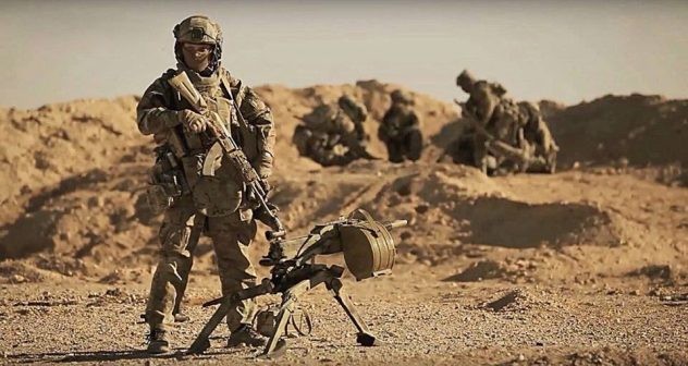 Đặc nhiệm Nga nổi tiếng thiện chiến và dũng cảm trực tiếp chiến đấu tại Palmyra, Syria