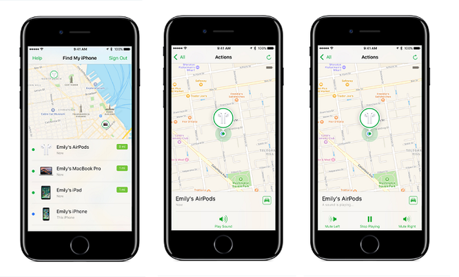 Apple thêm tính năng tìm kiếm AirPods trong iOS 10.3 beta ảnh 1